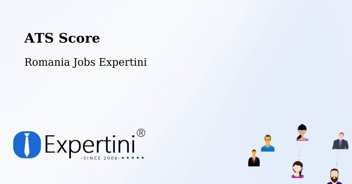Resume ATS Score & Job Description Match Tool – Grădini - Romania Jobs Expertini