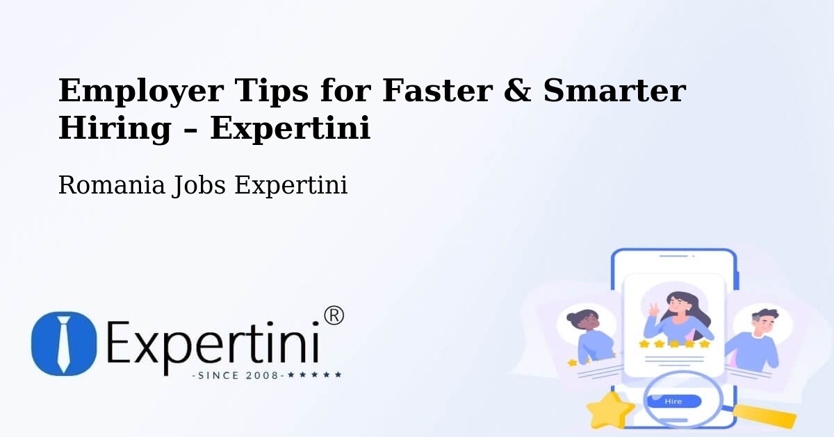 Employer Tips for Hiring & Recruitment – Grădini - Grădini, Romania Jobs Expertini